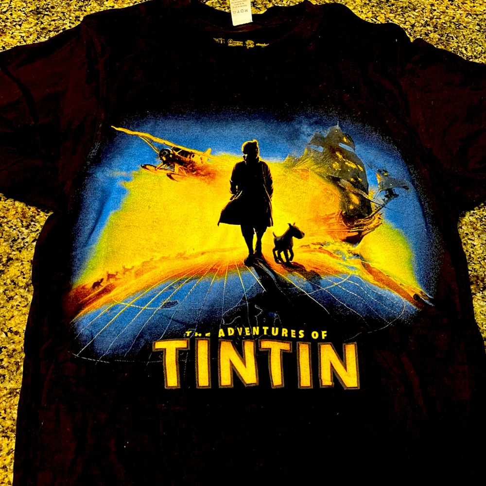 The Adventures of Tin Tin movie T-Shirt